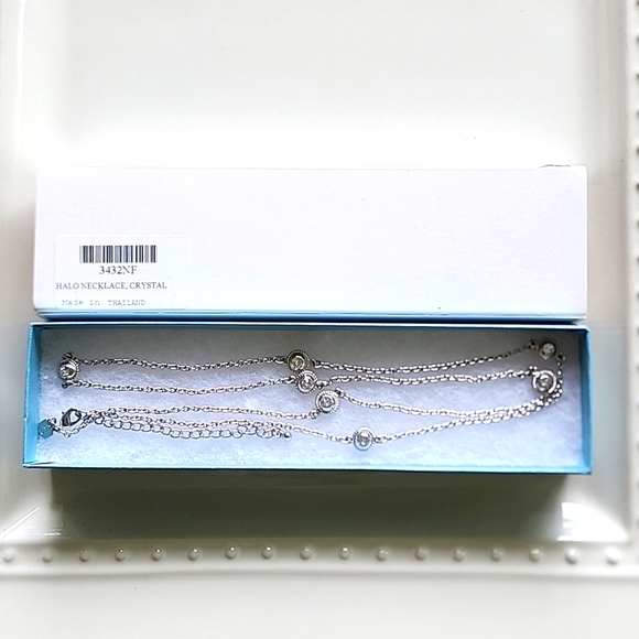 Touchstone Crystal Halo Necklace - Picture 3 of 3